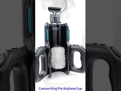 Máquina de masturbação automática masculina Telescópica empujar Copo de avião